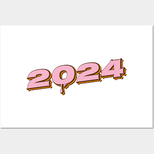 2024 | pink color Posters and Art